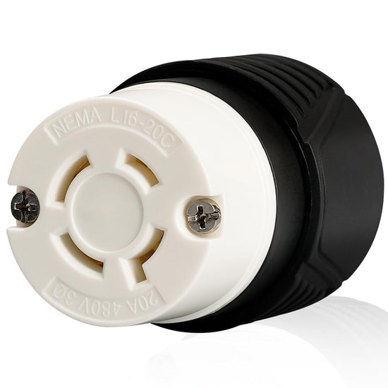 Connecteur à verrouillage par rotation NEMA L16-20C