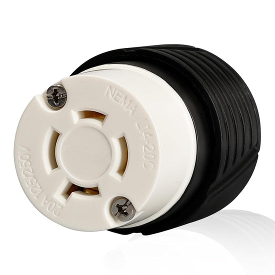 Connecteur à verrouillage par rotation NEMA L14-20C