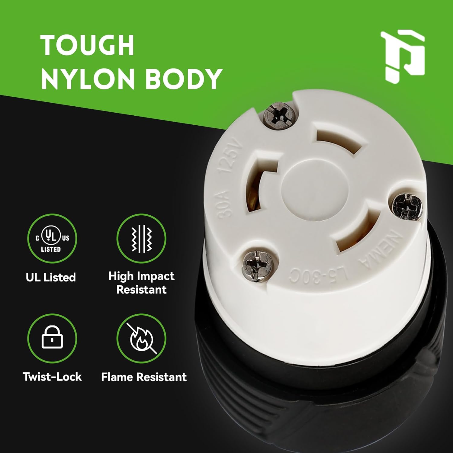 NEMA L5-30C Twist Lock Connector