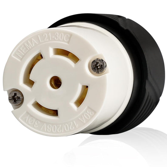 Connecteur à verrouillage par rotation NEMA L21-30C