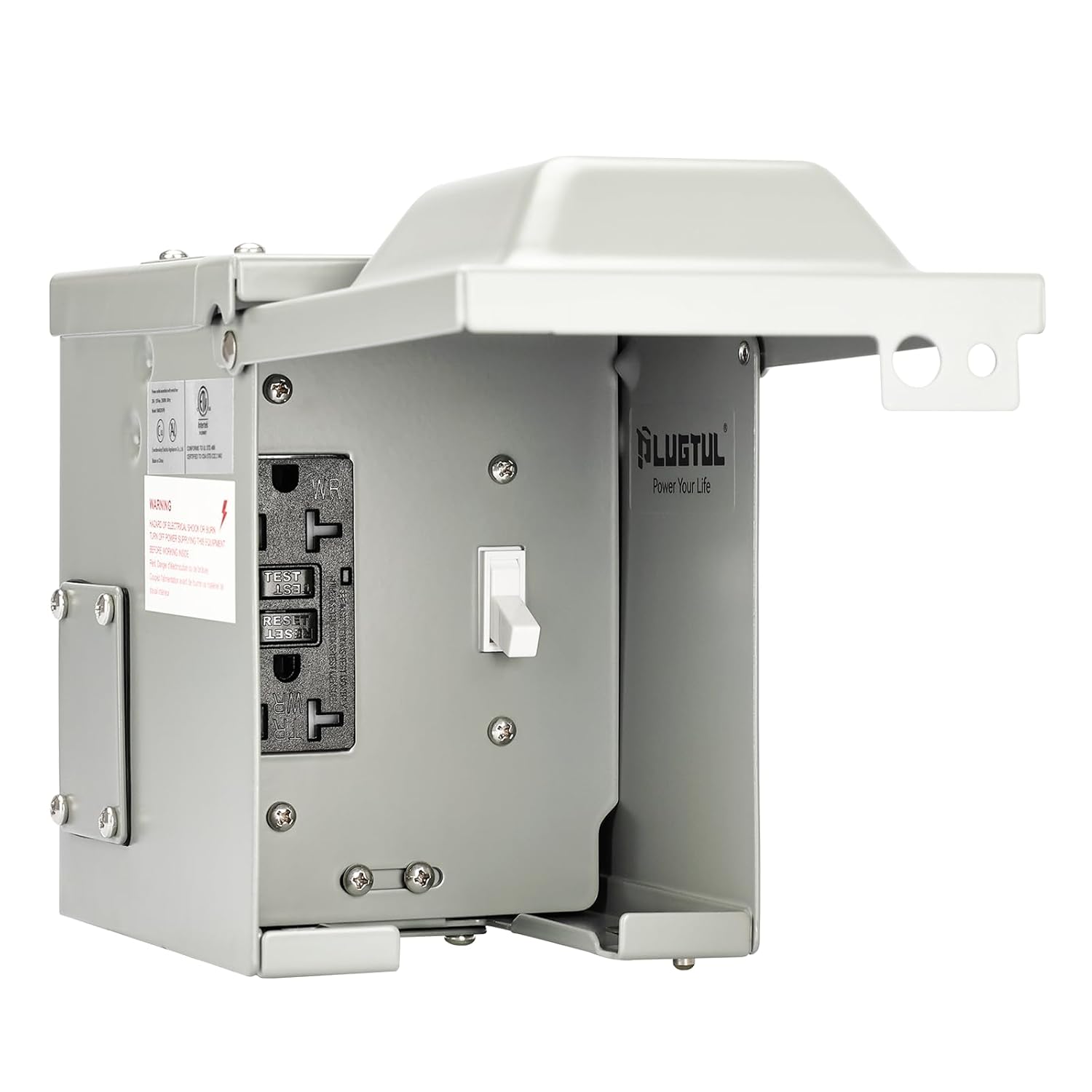 GFCI Outlet Box, 20Amp