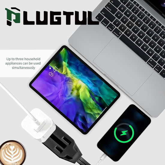 3-Pack Indoor Extension Cord (6FT/9FT/12FT), 16 Gauge