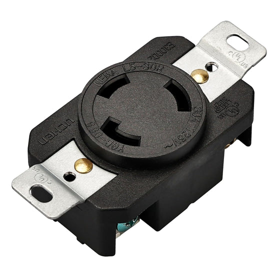 Prise encastrée verrouillable NEMA L5-30R