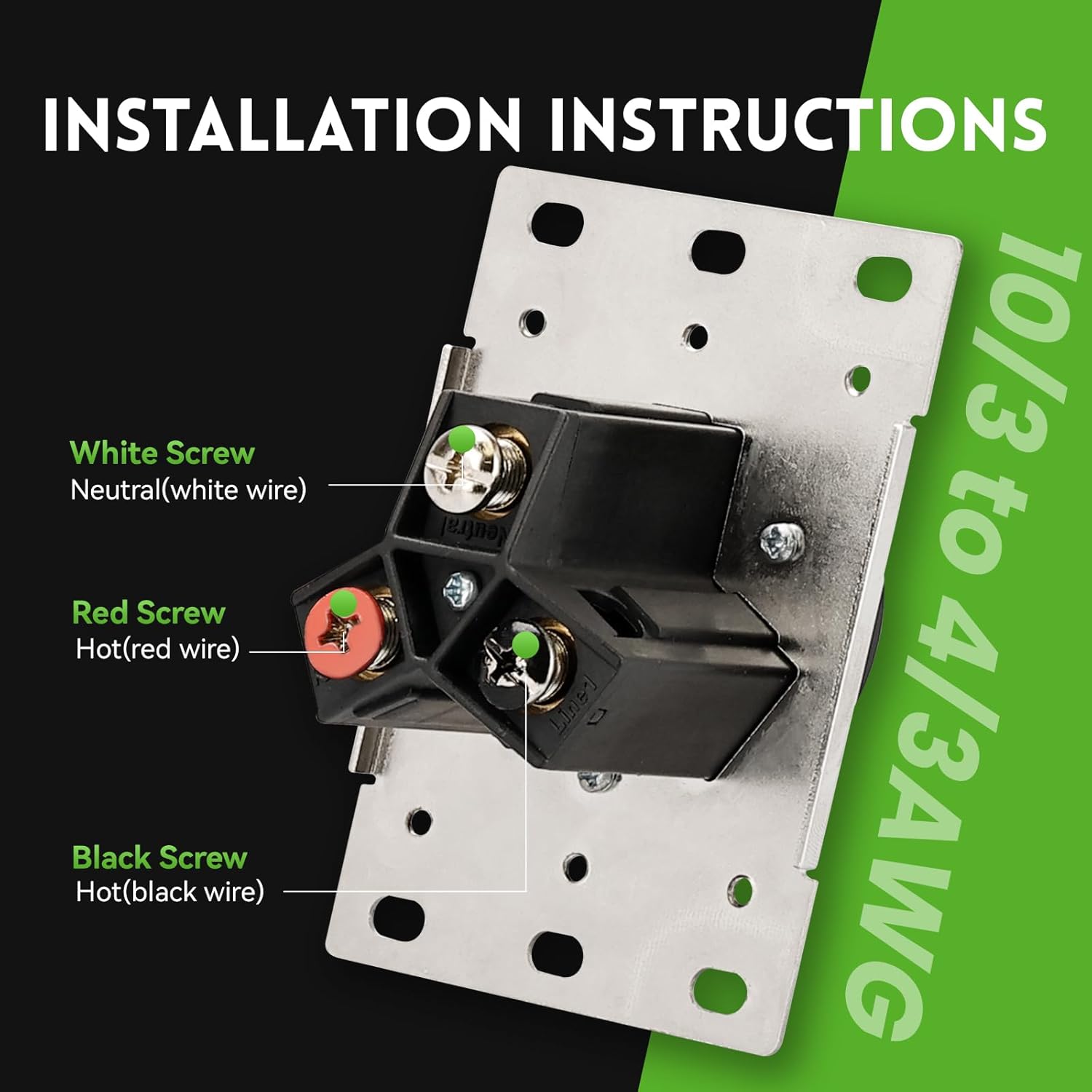 NEMA 10-50R Receptacle Outlet