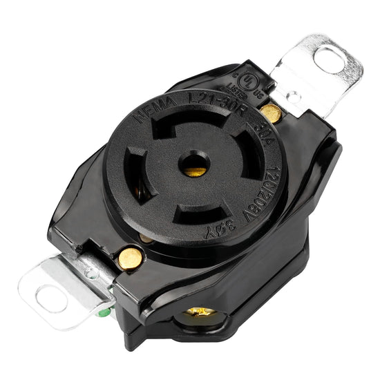 Prise encastrée verrouillable NEMA L21-30R