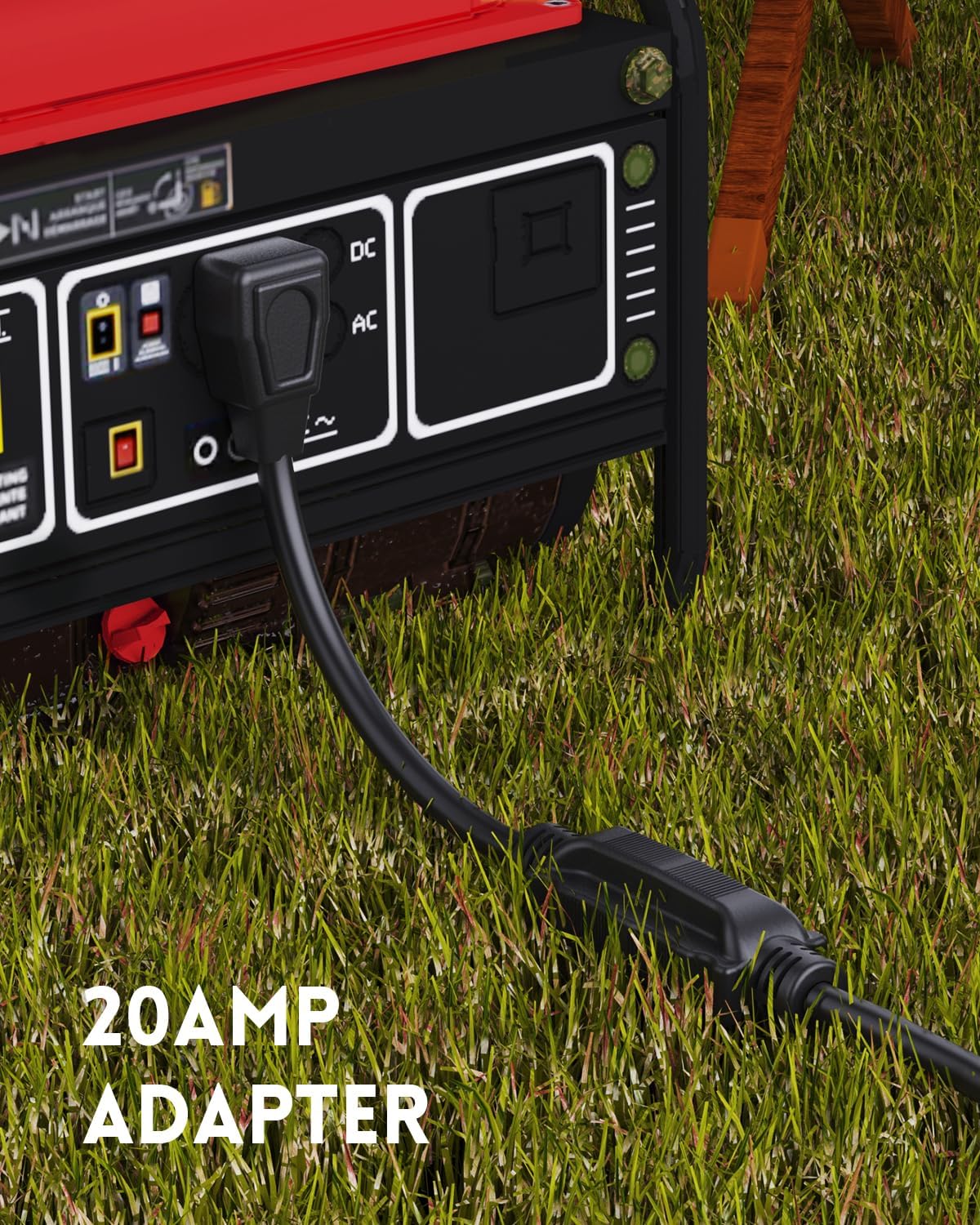 20Amp Extension Cord, 12 Gauge, 1FT