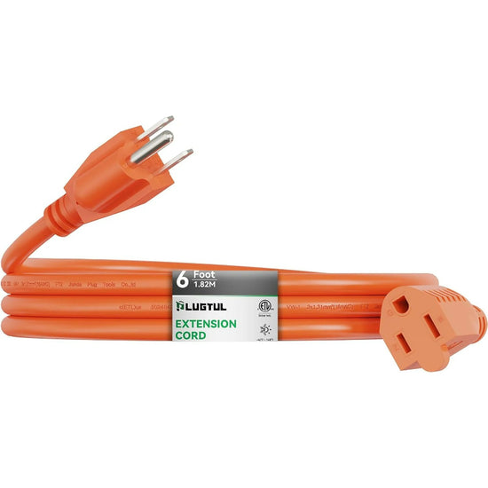Outdoor Extension Cord, 16 Gauge, Orange