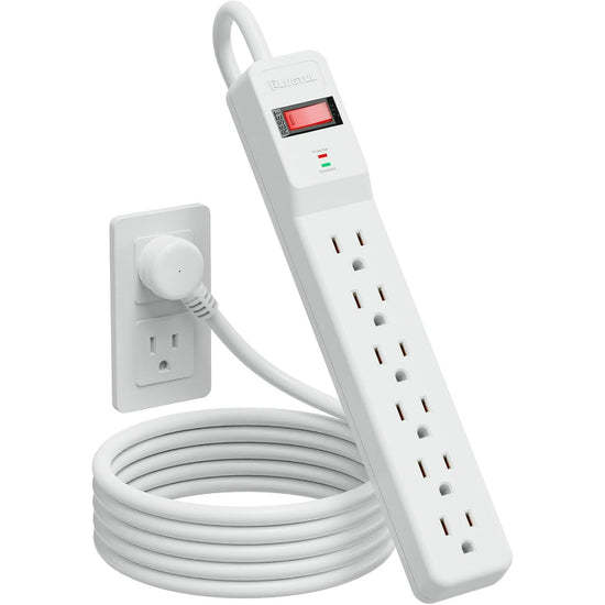 Multiprise à 6 prises avec protection contre les surtensions (980 J), câble 14 AWG, 1,8 m 