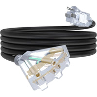 3 Outlets Outdoor Extension Cord with Lighted end, 12 Gauge