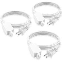 Lot de 3 rallonges électriques d'intérieur (3/6/10 pi), calibre 16 