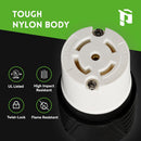 Conector de bloqueo por torsión NEMA L21-30C 