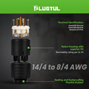 NEMA L21-30P Twist Lock Plug