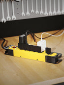 6 Outlets Metal Power Strip, 6FT, 15A, 14/3 AWG