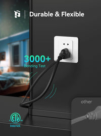 Rallonge de 90 cm (3 pi), paquet de 1/2/4 pièces, calibre 16 