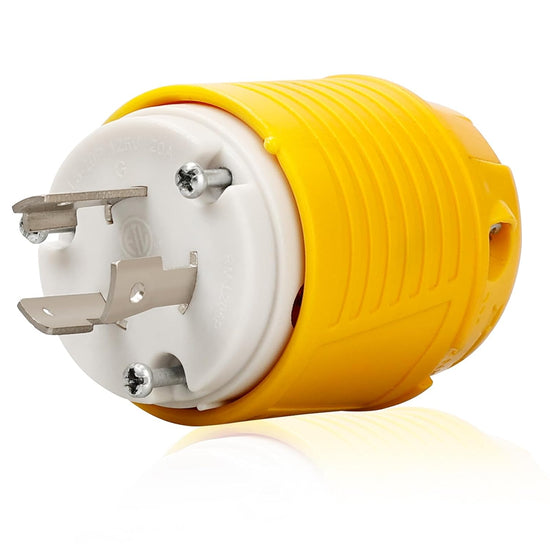 Fiche à verrouillage par rotation NEMA L5-20P 