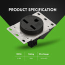 NEMA 6-30R Receptacle Outlet