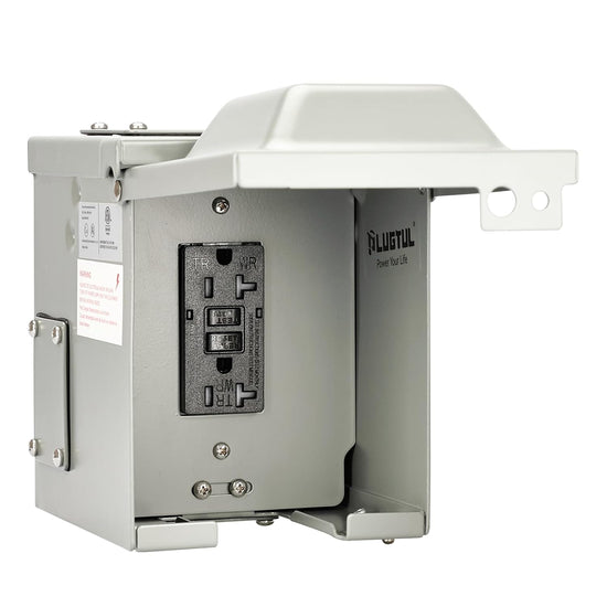 Boîtier de prise GFCI, 20 A 