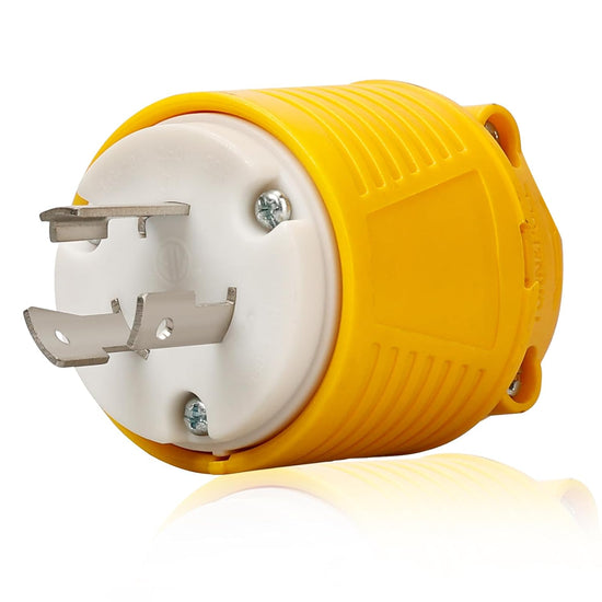 Fiche à verrouillage par rotation NEMA L6-20P 