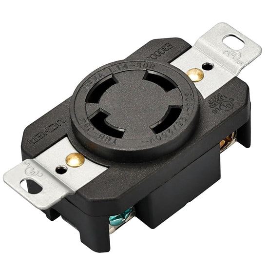 Prise encastrée verrouillable NEMA L14-30R 