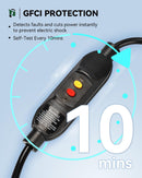 3 Outlet GFCI Extension Cord, 12 Gauge, 3FT