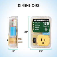 Parafoudre pour réfrigérateur, 1800 W, 120 V, 15 A 