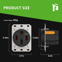 NEMA 14-50R Receptacle Outlet
