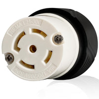 Conector de bloqueo por torsión NEMA L21-30C 
