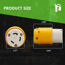 NEMA L6-30C Twist Lock Connector