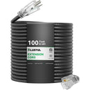outdoor extension cord 12awg black waterproof