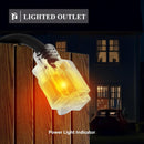 20Amp Extension Cord Extension With Lighted End, 12 Gauge