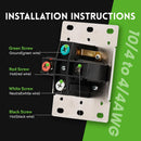 NEMA 15-60R Receptacle Outlet