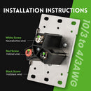 NEMA 10-50R Receptacle Outlet