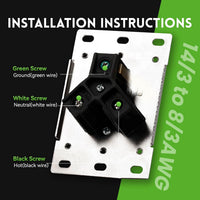 NEMA TT-30R Receptacle Outlet