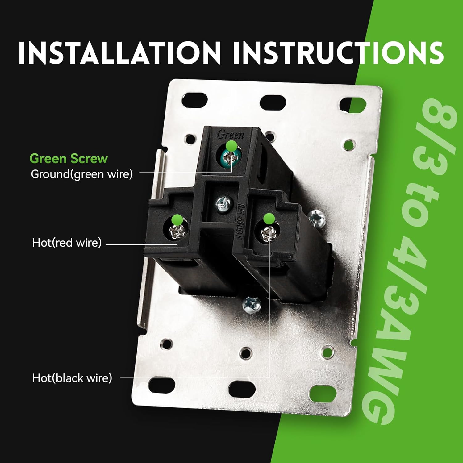 NEMA 6-50R Receptacle Outlet