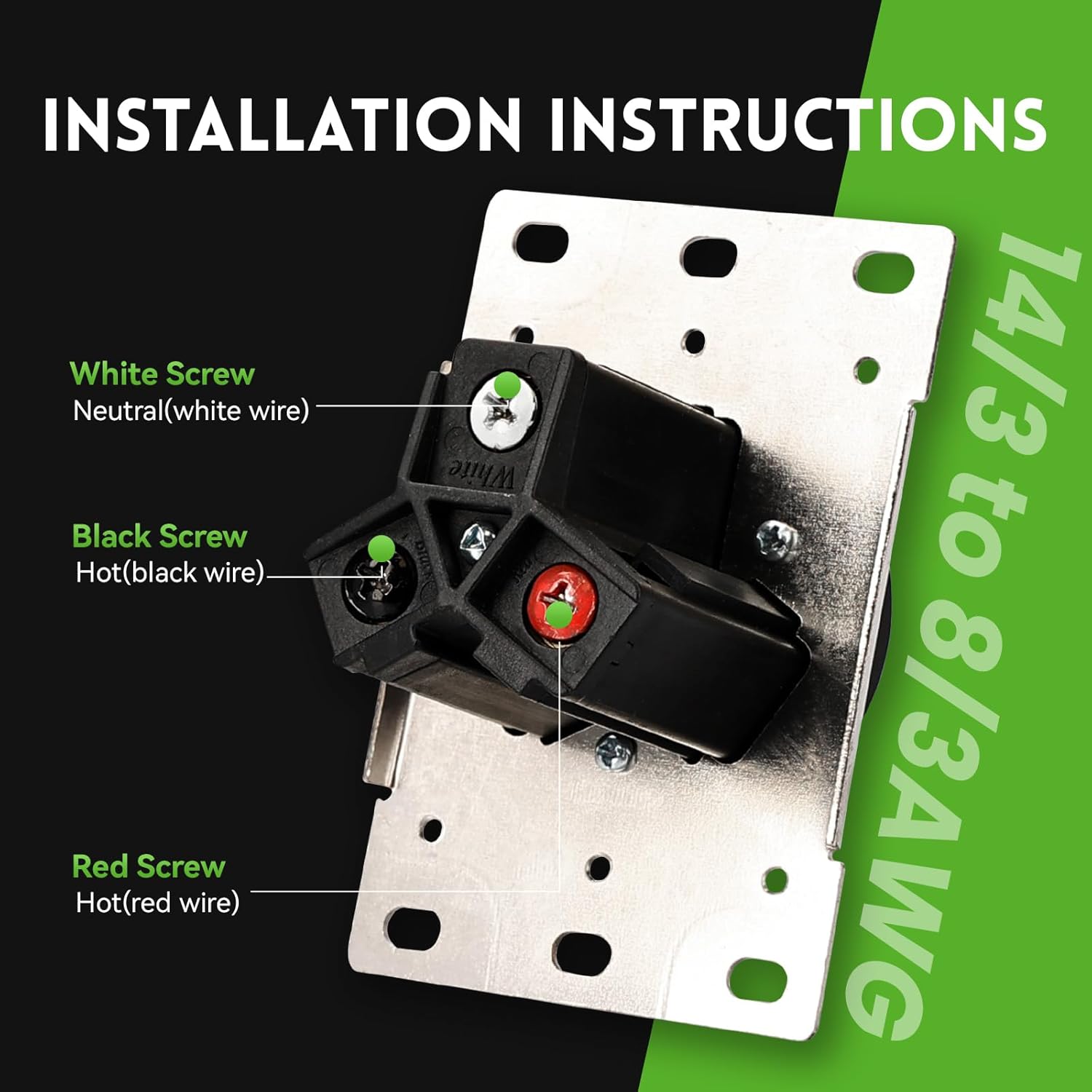 NEMA 10-30R Receptacle Outlet