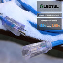 12AWG All-Weather Outdoor Extension Cord, Heavy Duty SJTW Waterproof Power Cable, ETL Listed, 125V 15A 3-Prong Grounded Extension Cord for Jobsite, Generator, Power Tools & Outdoor Use