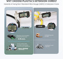 outdoor extension cord 12awg black waterproof