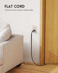 Lot de 3 rallonges électriques d'intérieur (3/6/10 pi), calibre 16 