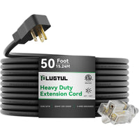 20Amp Extension Cord Extension With Lighted End, 12 Gauge